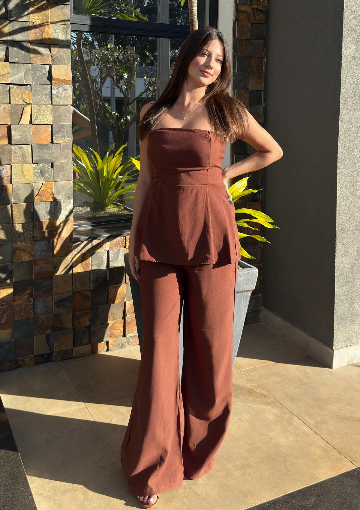 Conjunto Peplum Essence