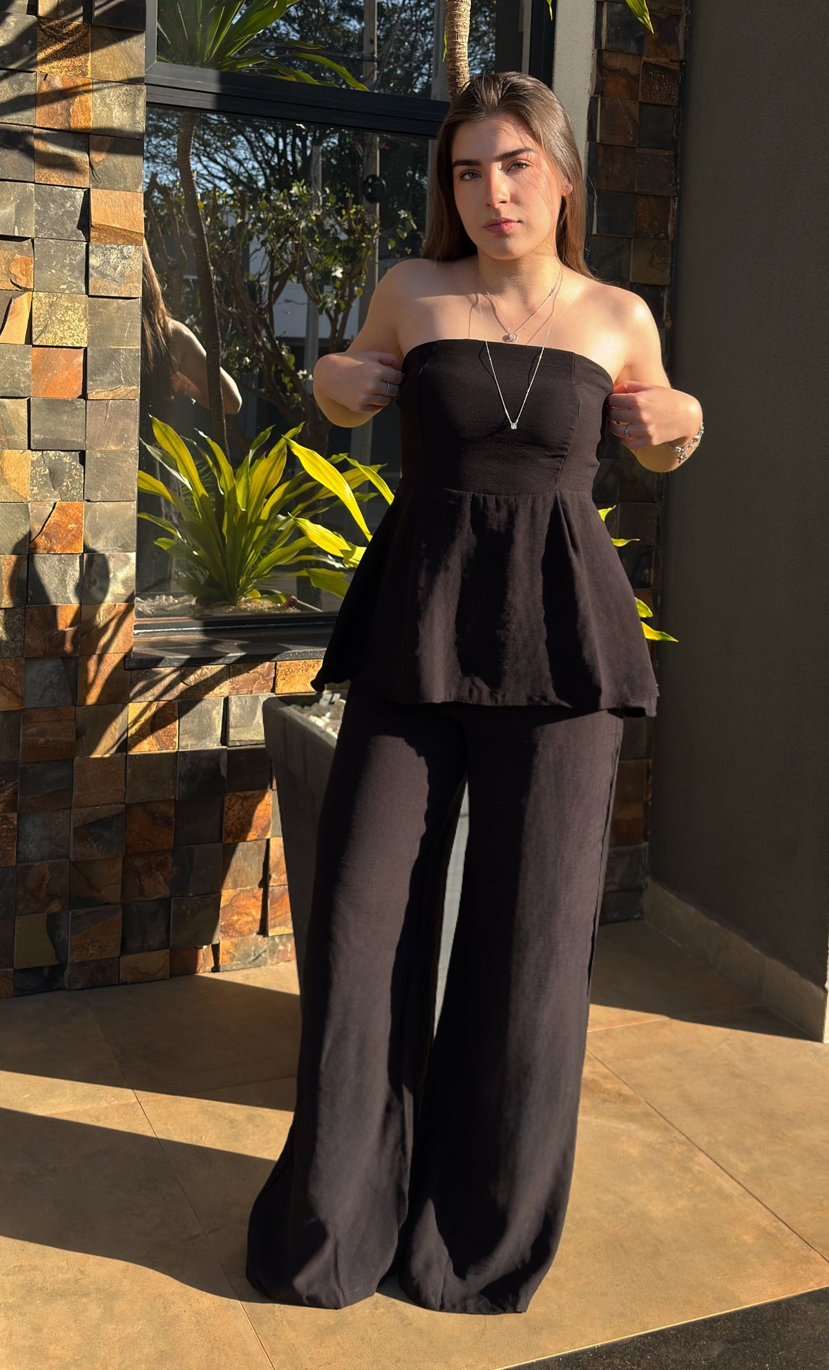 Conjunto Peplum Essence