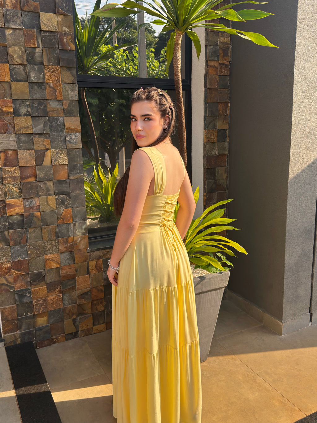 Vestido Serena Longo