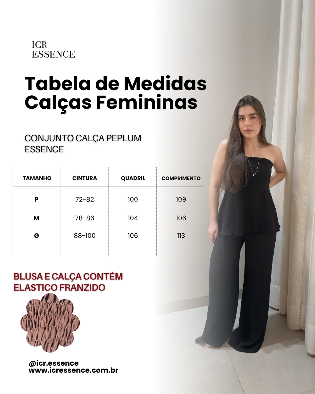 Conjunto Peplum Essence
