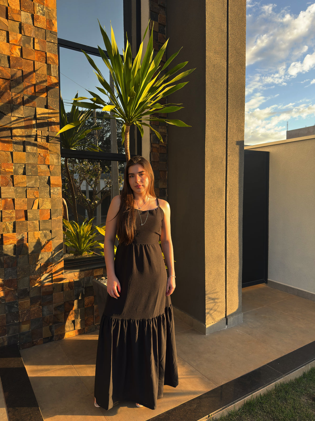 Vestido Aura Longo