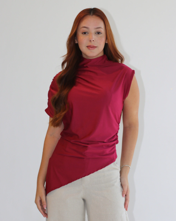 Blusa Florença Assimétrica